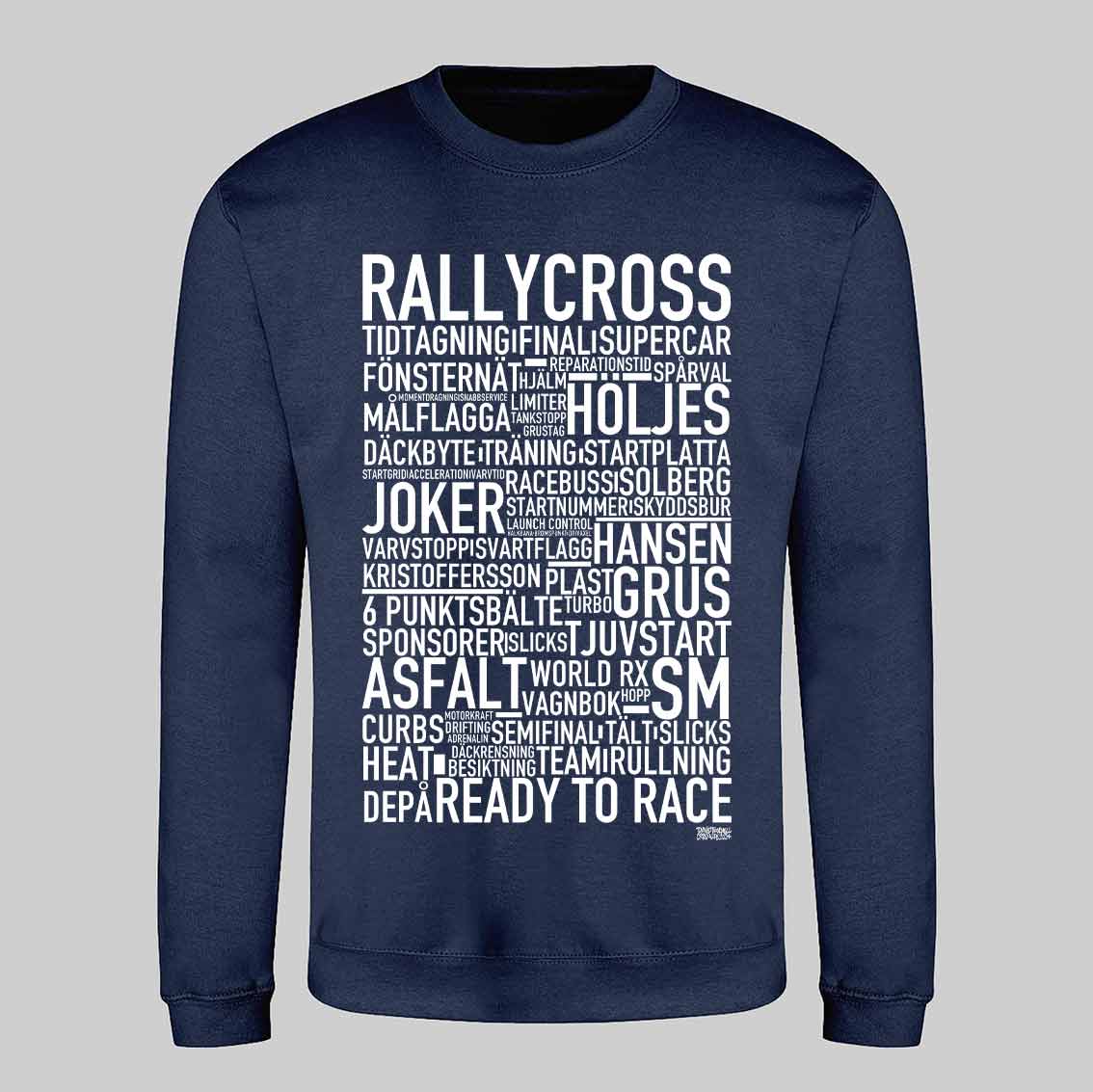 Rallycross Text Sweatshirt