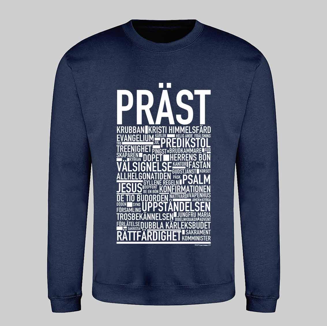 Präst Text Sweatshirt