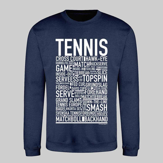 Tennis Text Sweatshirt