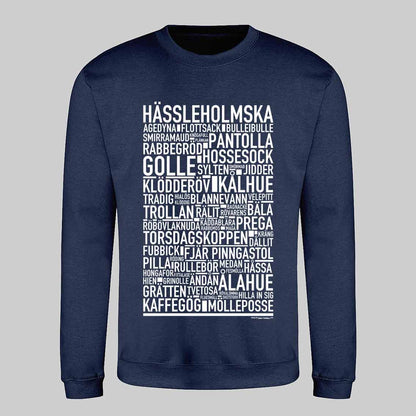 Hässleholmska Dialekt Text Sweatshirt