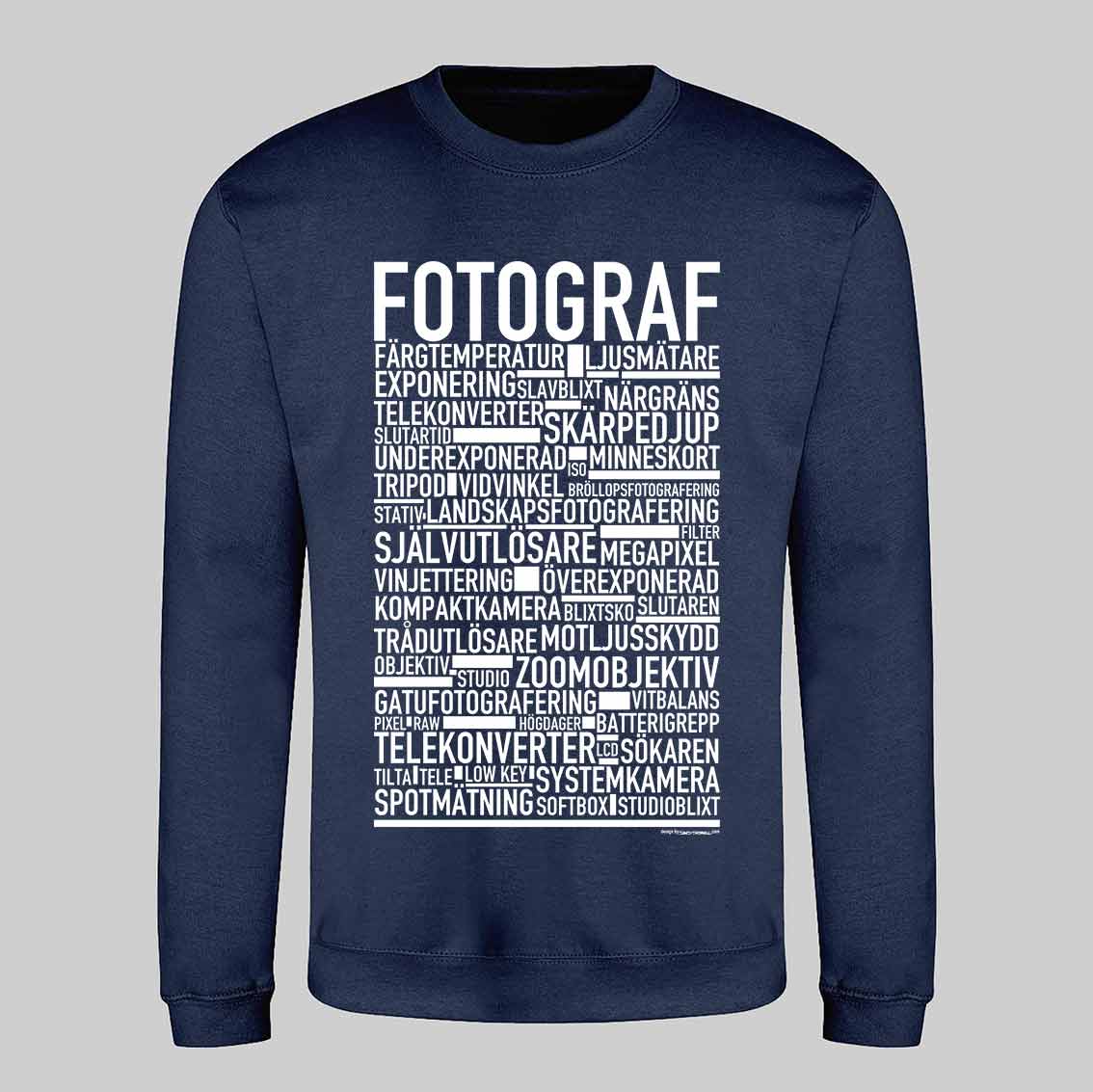 Fotograf Text Sweatshirt