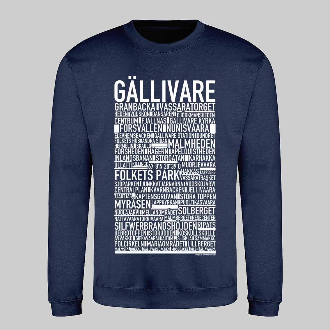 Gällivare Text Sweatshirt