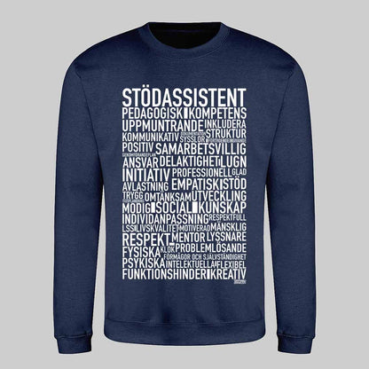 Stödassistent 2025 Text Sweatshirt