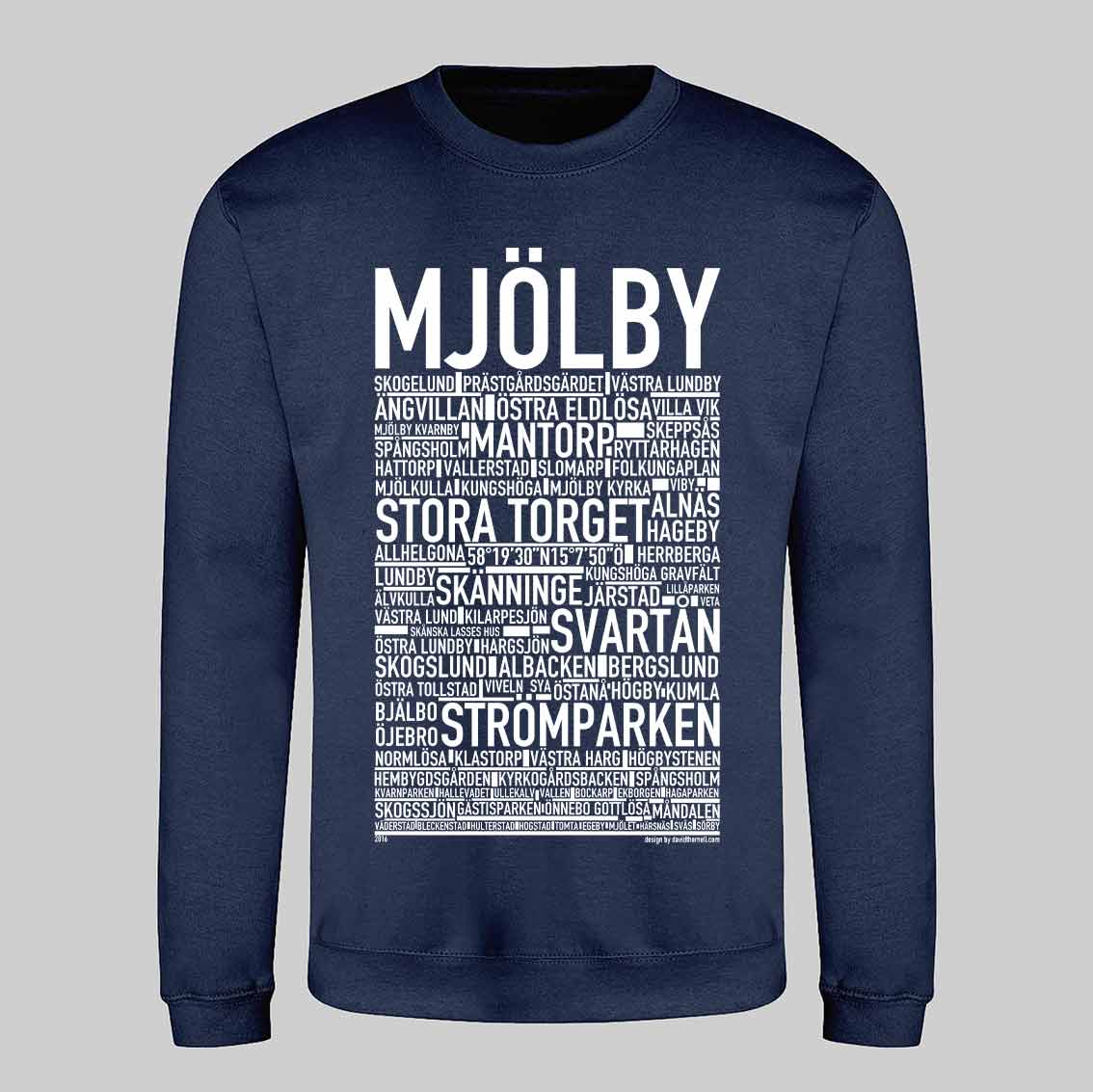 Mjölby Text Sweatshirt