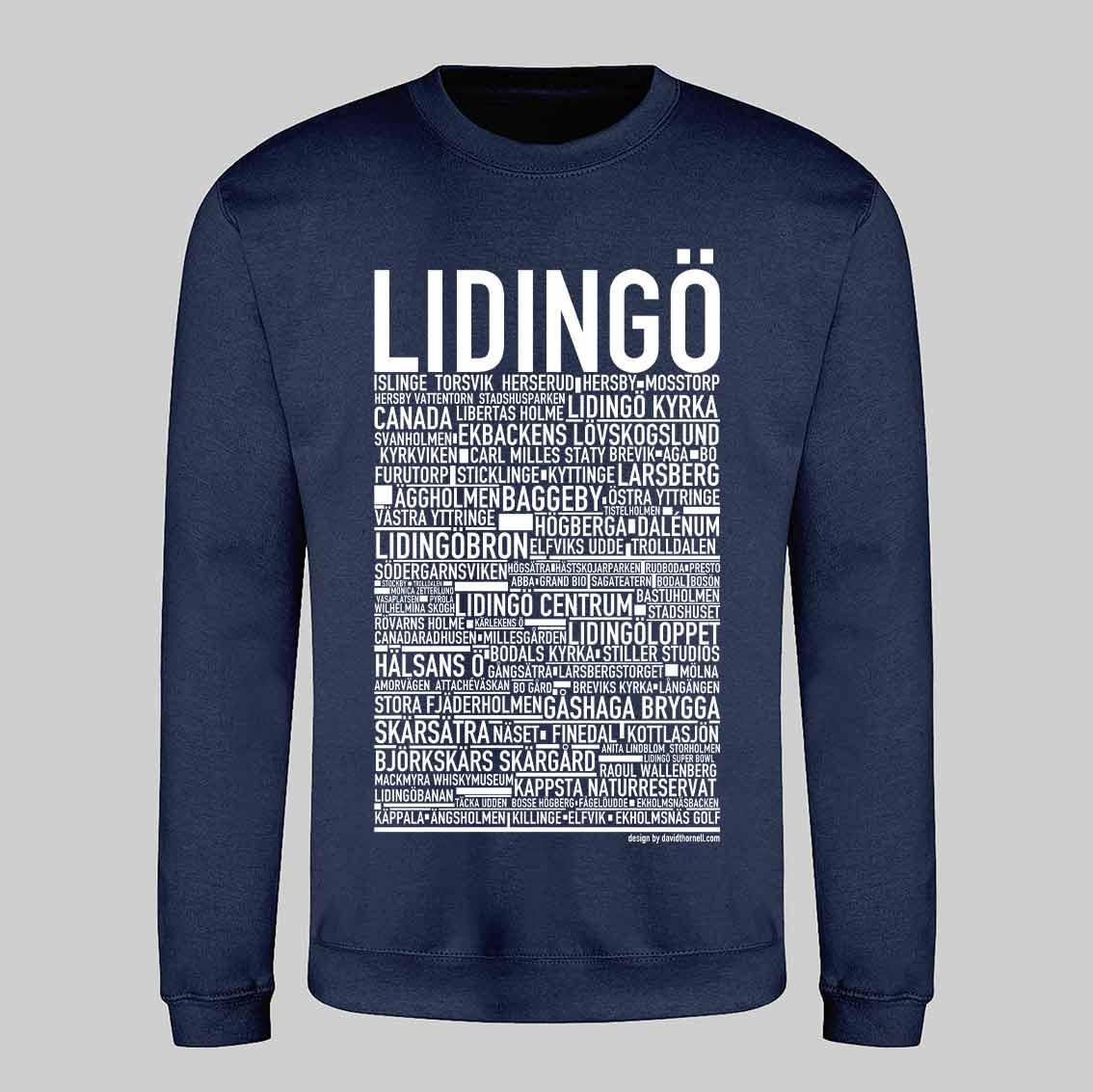 Lidingö Text Sweatshirt