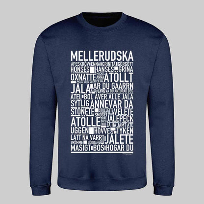 Mellerudska Dialekt Text Sweatshirt