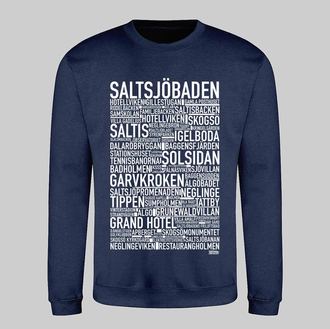 Saltsjöbaden Text Sweatshirt