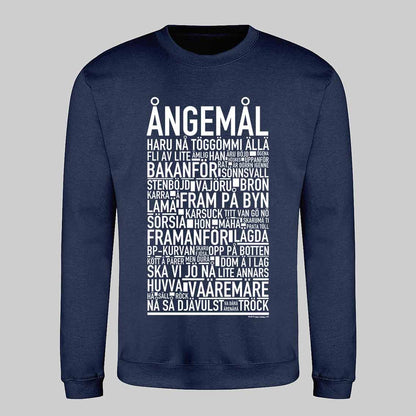 Ångemål Dialekt Text Sweatshirt