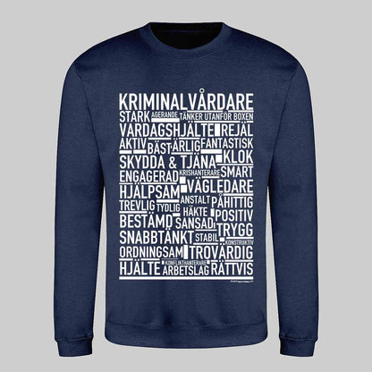 Kriminalvårdare Text Sweatshirt