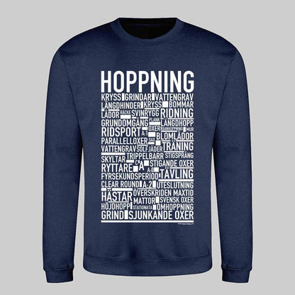 Hoppning Text Sweatshirt