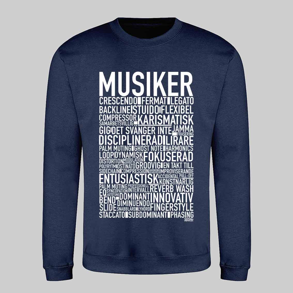 Musiker 2025 Text Sweatshirt
