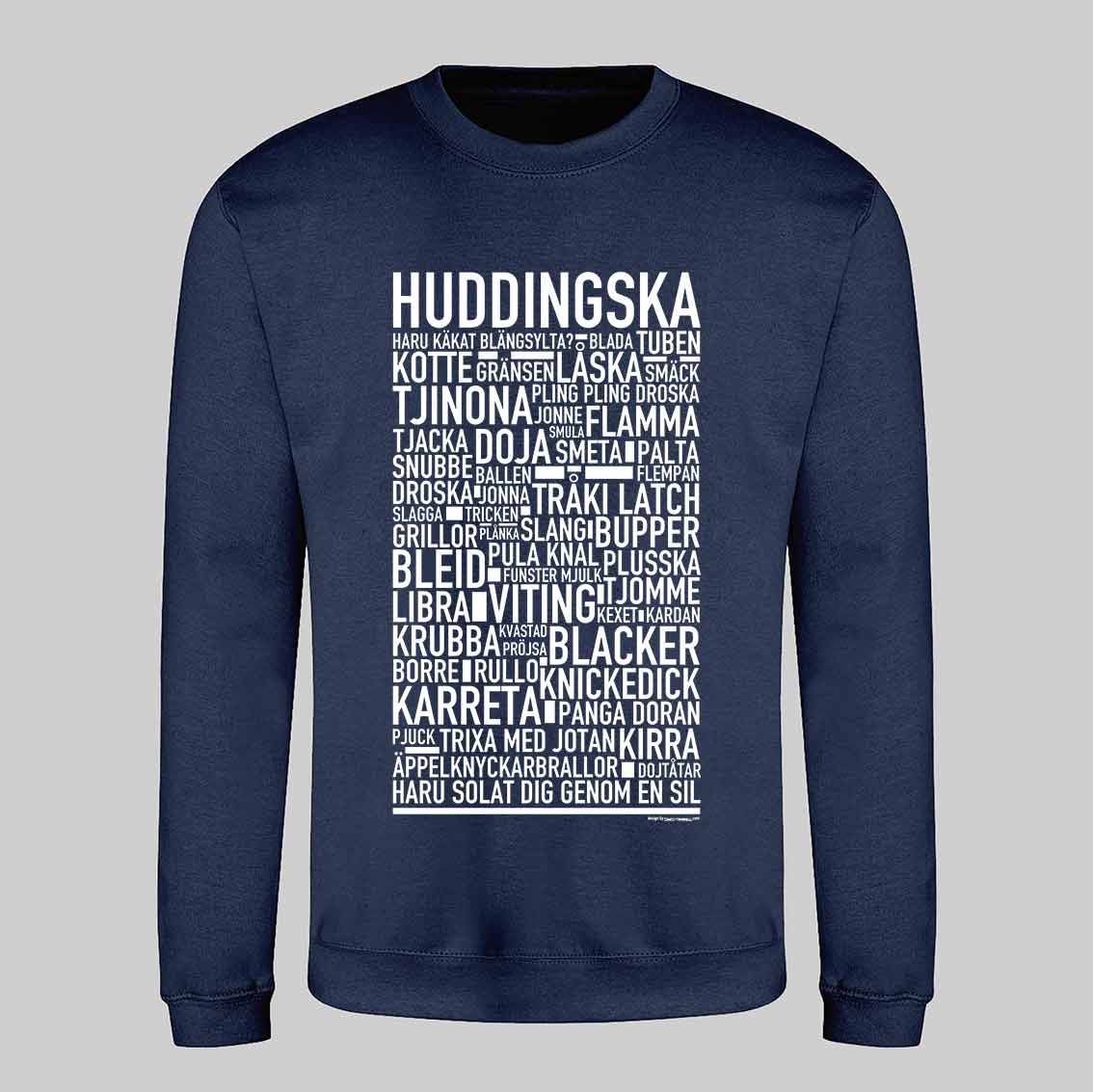 Huddingska Dialekt Text Sweatshirt