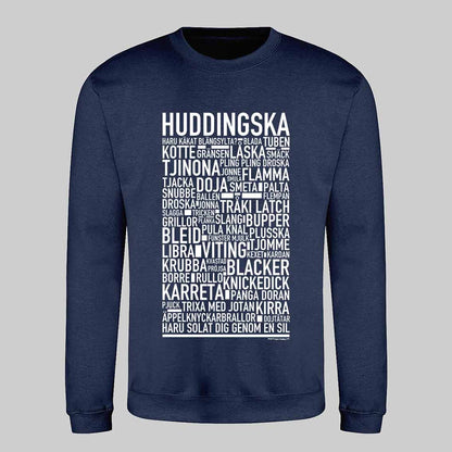 Huddingska Dialekt Text Sweatshirt