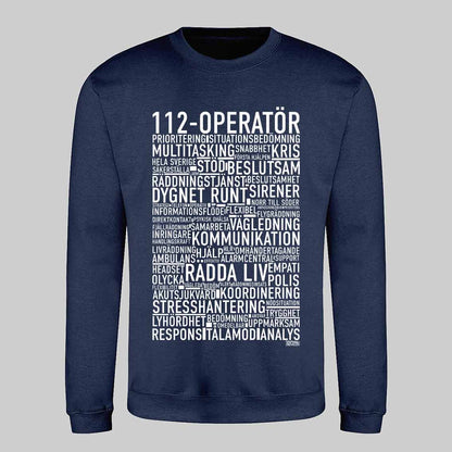112-Operatör Text Sweatshirt