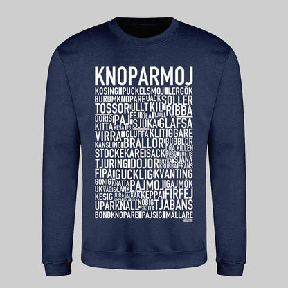 Knoparmoj Dialekt Text Sweatshirt