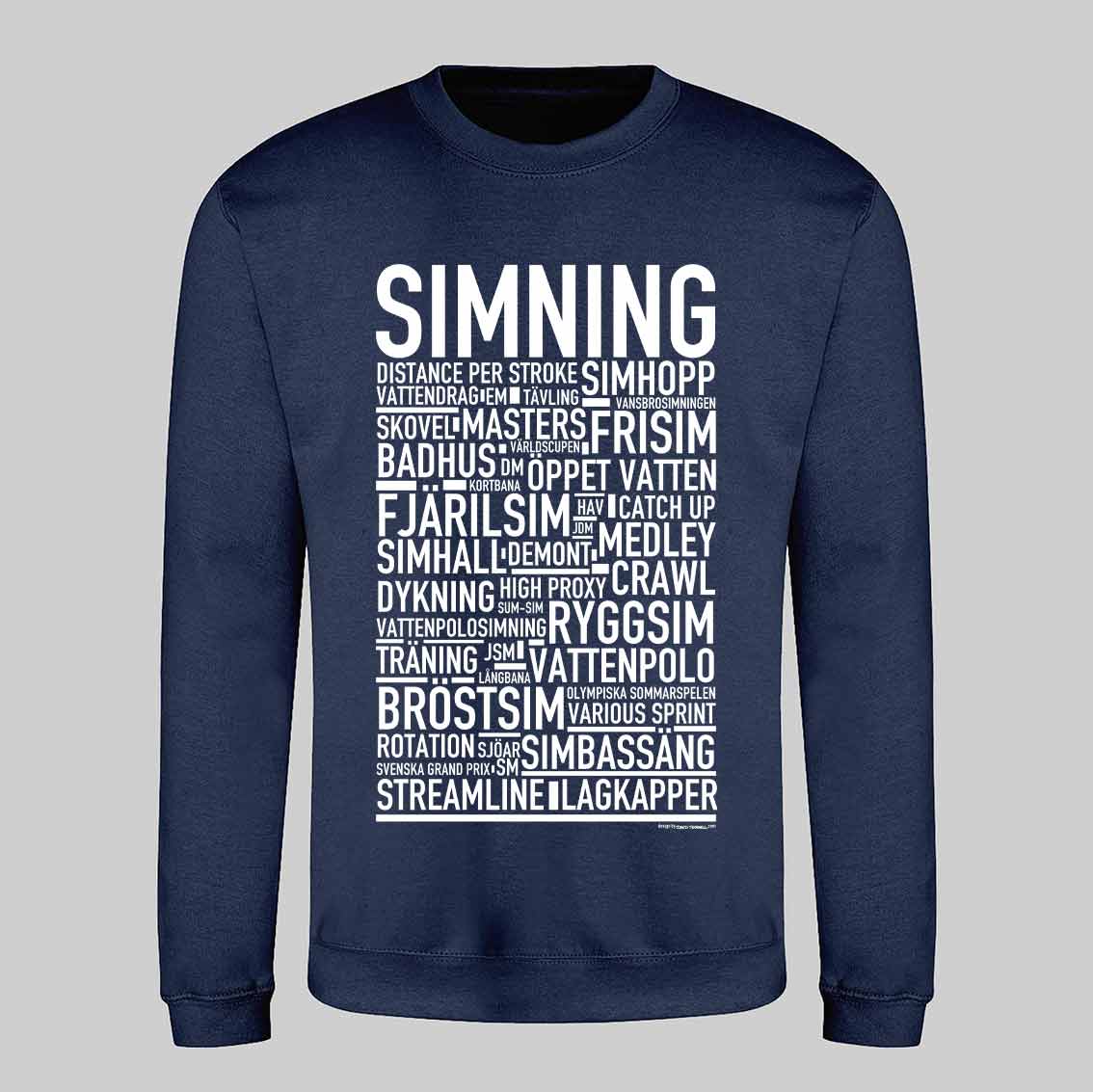 Simning Text Sweatshirt