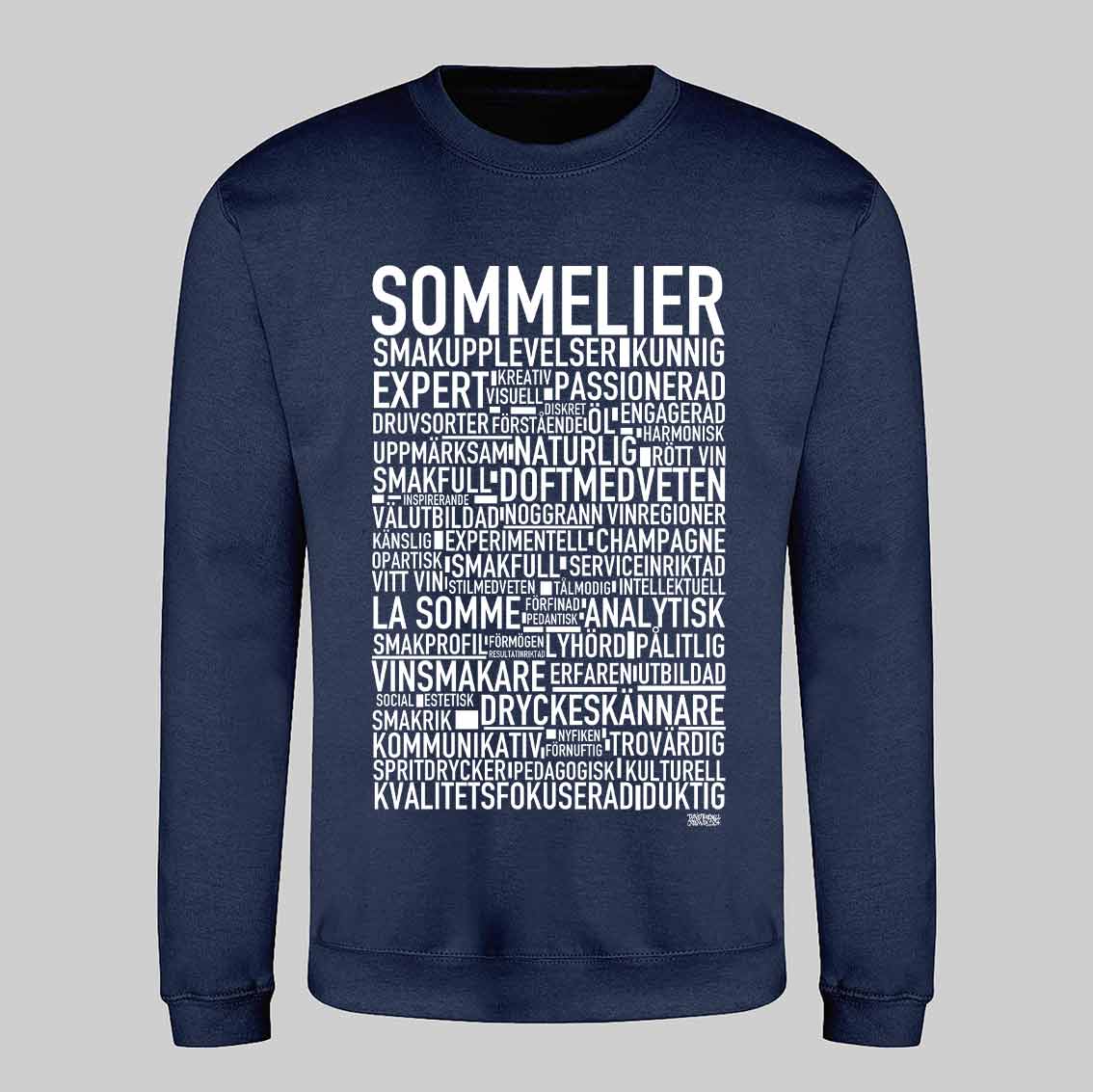 Sommelier Text Sweatshirt