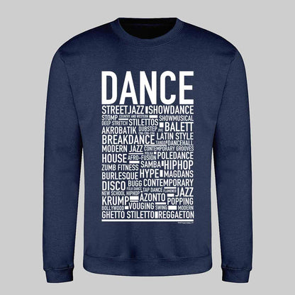Dance Text Sweatshirt