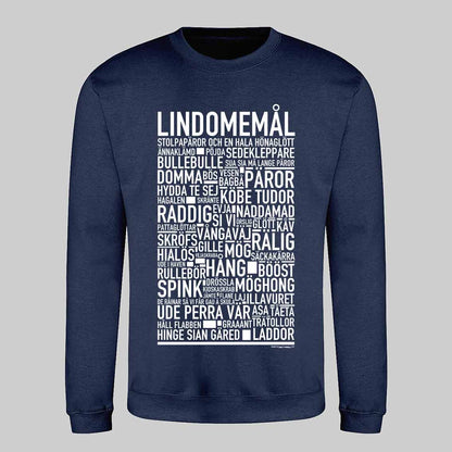 Lindomemål Dialekt Text Sweatshirt
