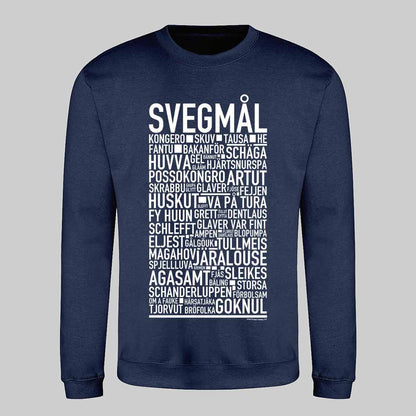 Svegmål Dialekt Text Sweatshirt