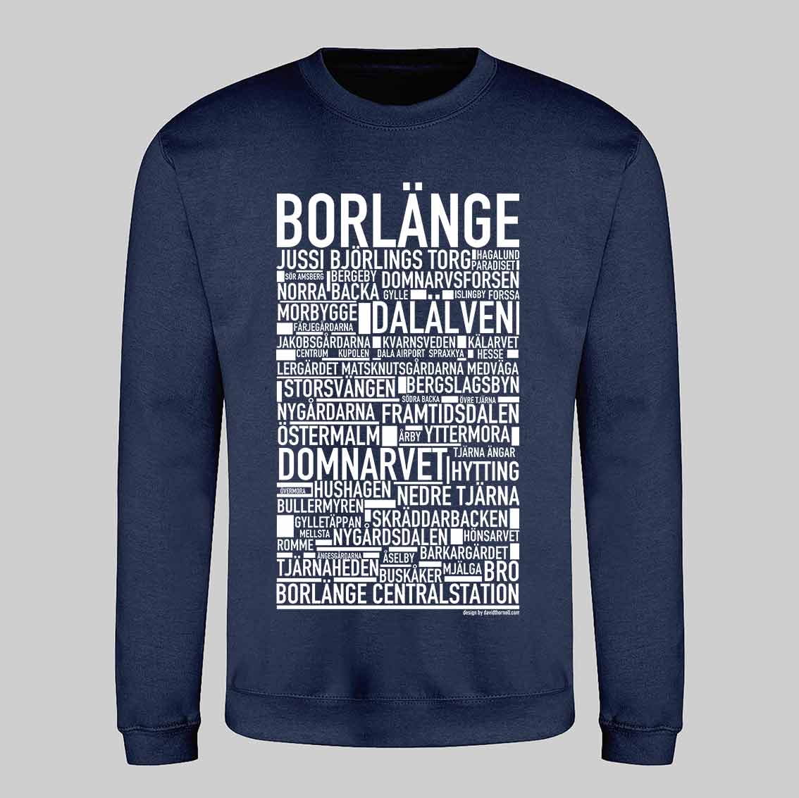 Borlänge Text Sweatshirt