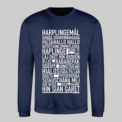 Harplingemål Dialekt Text Sweatshirt