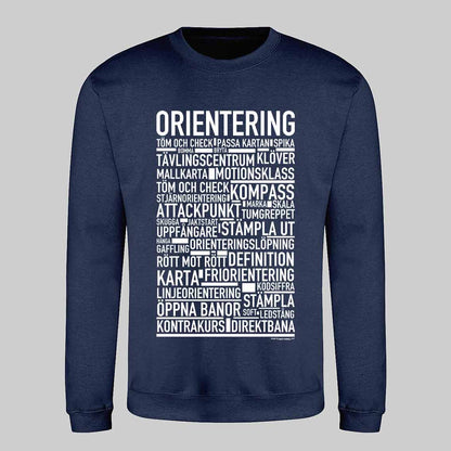 Orientering Text Sweatshirt
