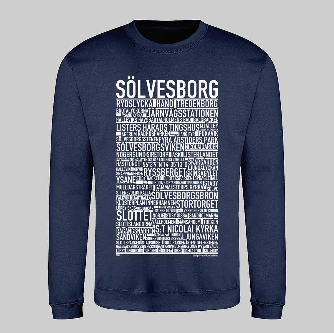 Sölvesborg Text Sweatshirt