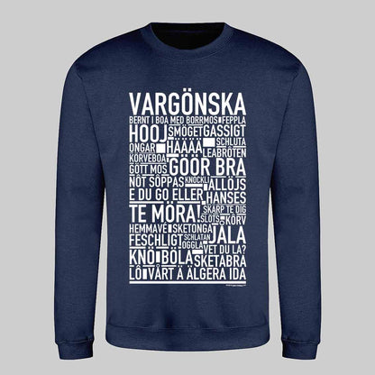 Vargönska Dialekt Text Sweatshirt