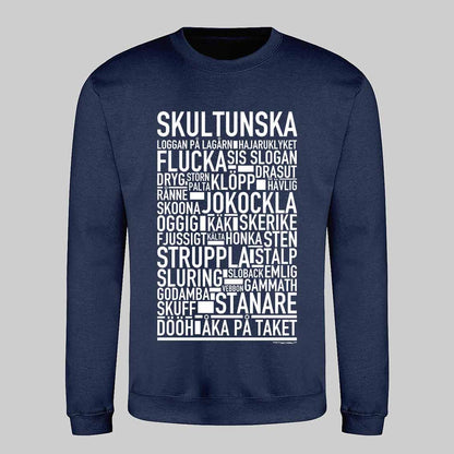 Skultunska Dialekt Text Sweatshirt