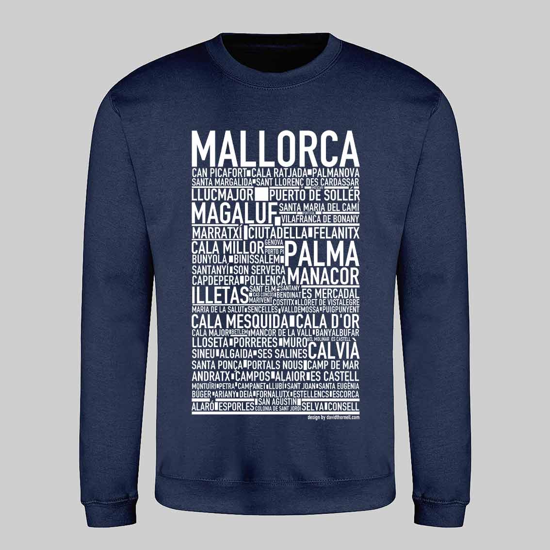 Mallorca Text Sweatshirt