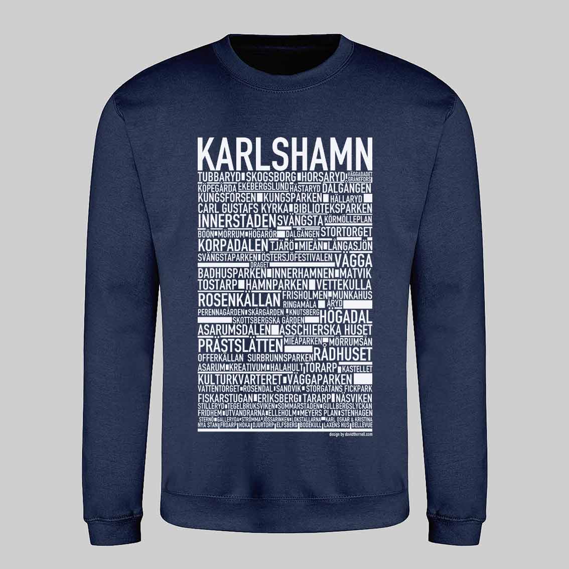 Karlshamn Text Sweatshirt