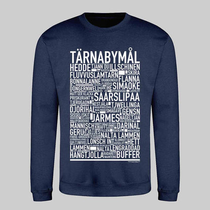Tärnabymål Dialekt Text Sweatshirt