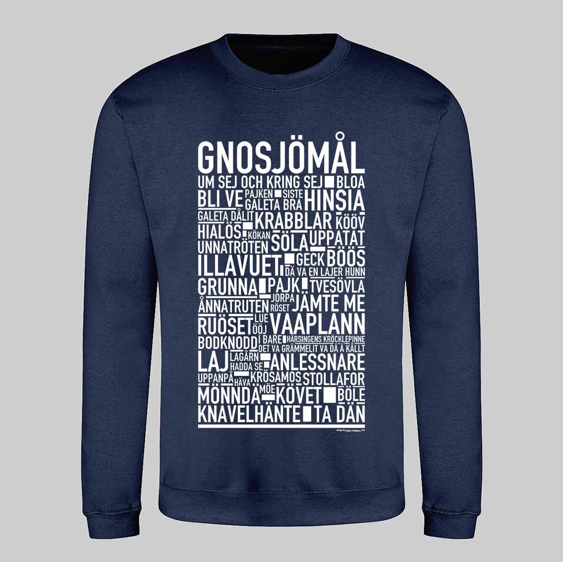 Gnosjömål Dialekt Text Sweatshirt