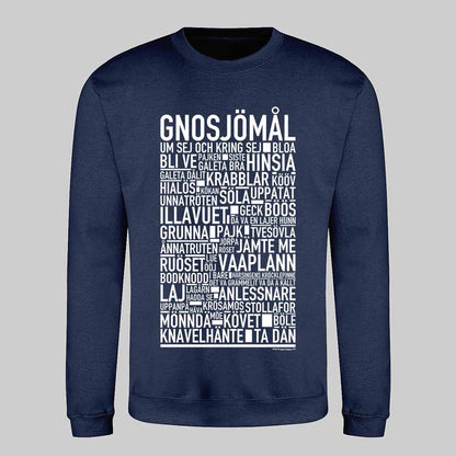 Gnosjömål Dialekt Text Sweatshirt