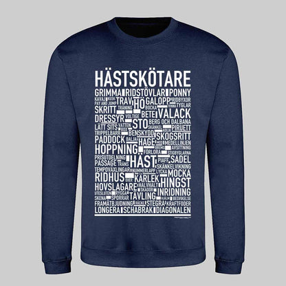 Hästskötare Text Sweatshirt