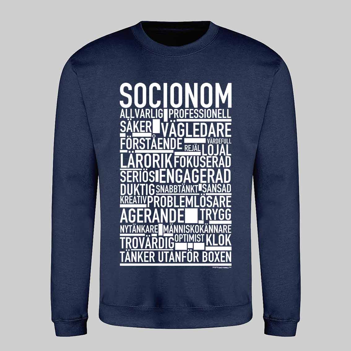 Socionom Text Sweatshirt