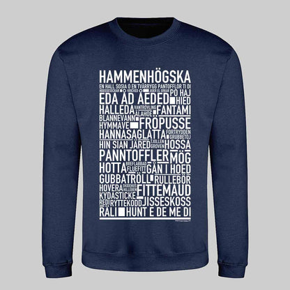 Hammenhögska Dialekt Text Sweatshirt