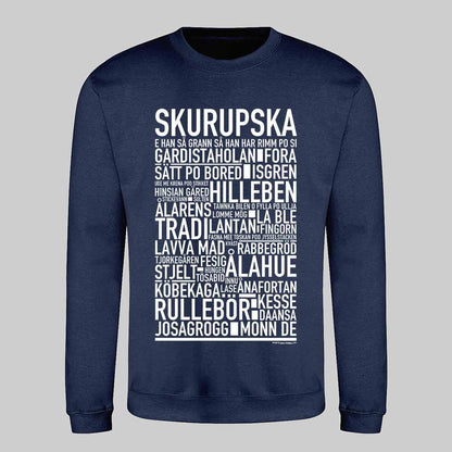 Skurupska Dialekt Text Sweatshirt