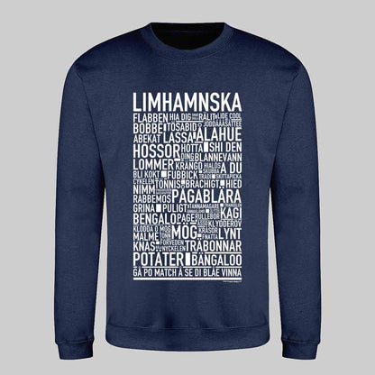 Limhamnska Dialekt Text Sweatshirt