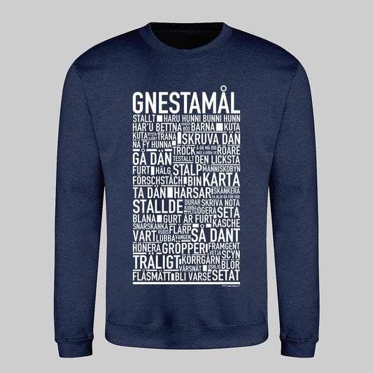 Gnestamål Dialekt Text Sweatshirt