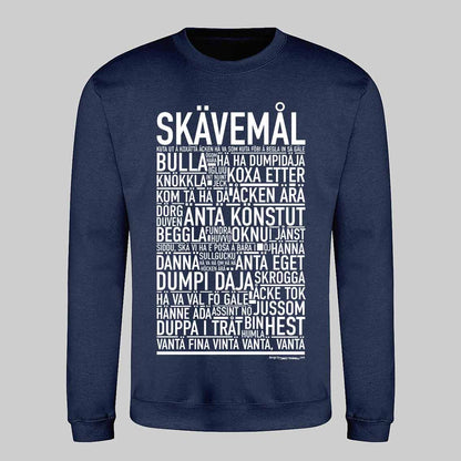 Skävemål Dialekt Text Sweatshirt