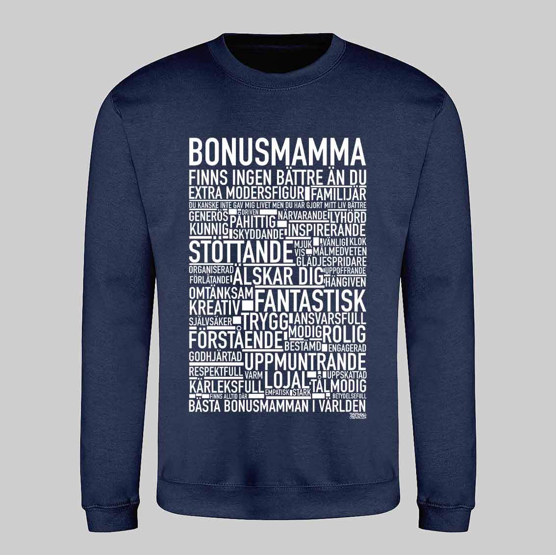 Bonusmamma 2024 Text Sweatshirt