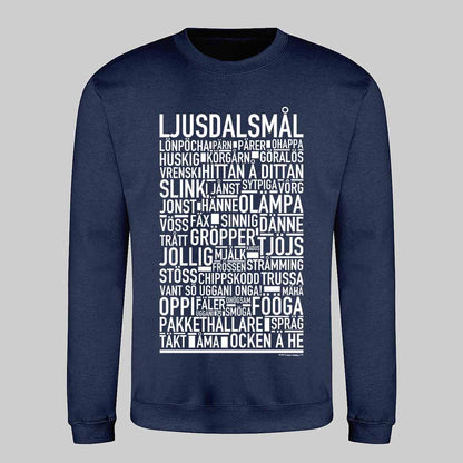 Ljusdalsmål Dialekt Text Sweatshirt