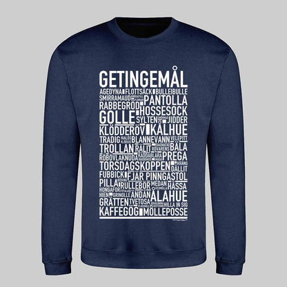 Getingemål Dialekt Text Sweatshirt