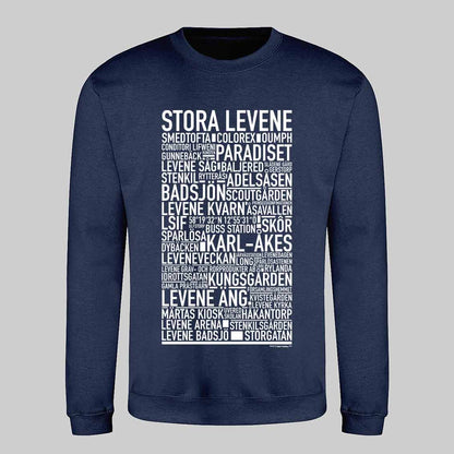 Stora Levene Text Sweatshirt