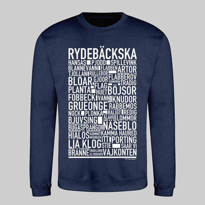 Rydebäckska Dialekt Text Sweatshirt