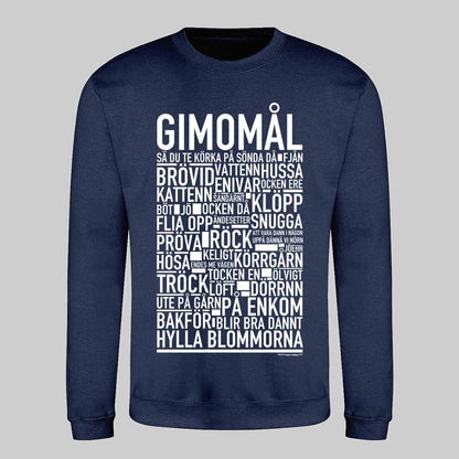 Gimomål Dialekt Text Sweatshirt