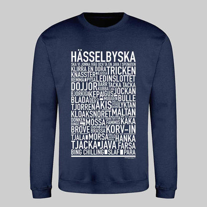 Hässelbyska Dialekt Text Sweatshirt