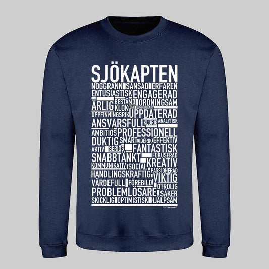 Sjökapten Text Sweatshirt